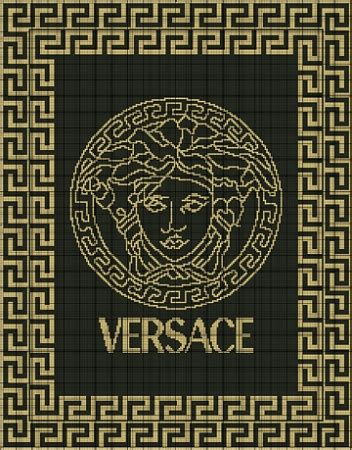 versace silk patterns|Versace crochet patterns.